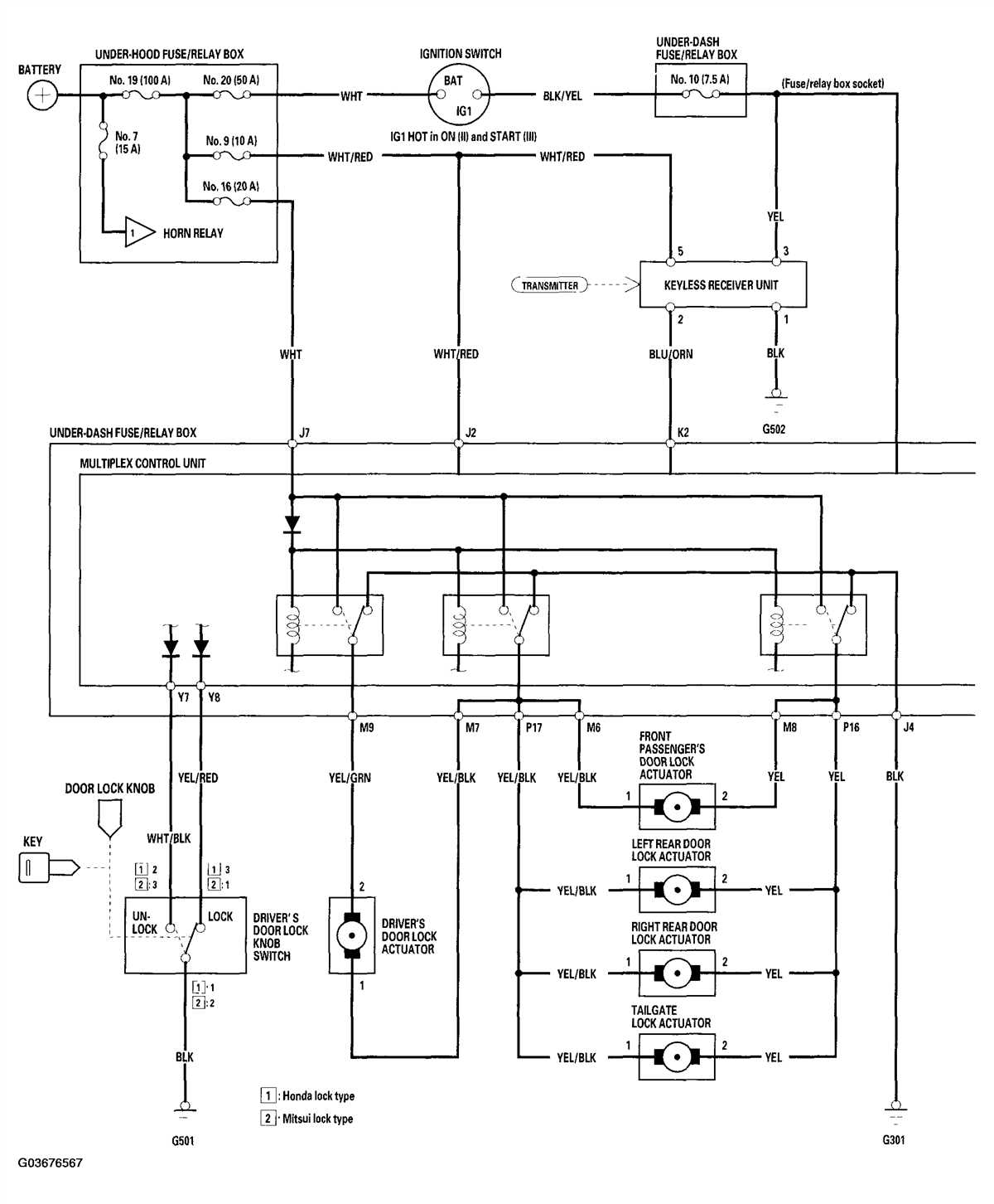 Wiring Diagram For Power Door Lock Actuator Explained