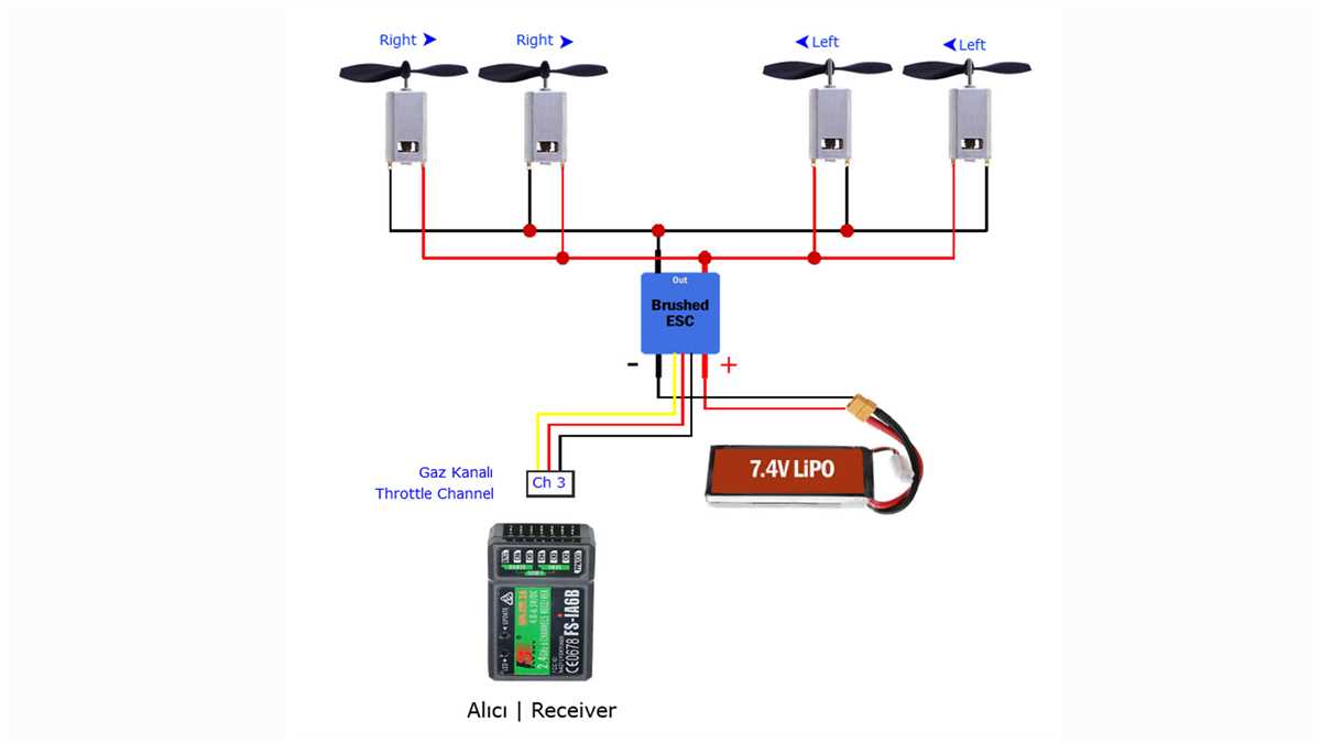 Wiring Diagram For Twin Motor RC Boat