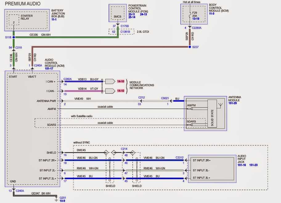 Wiring Diagram For Ford Escape Radio