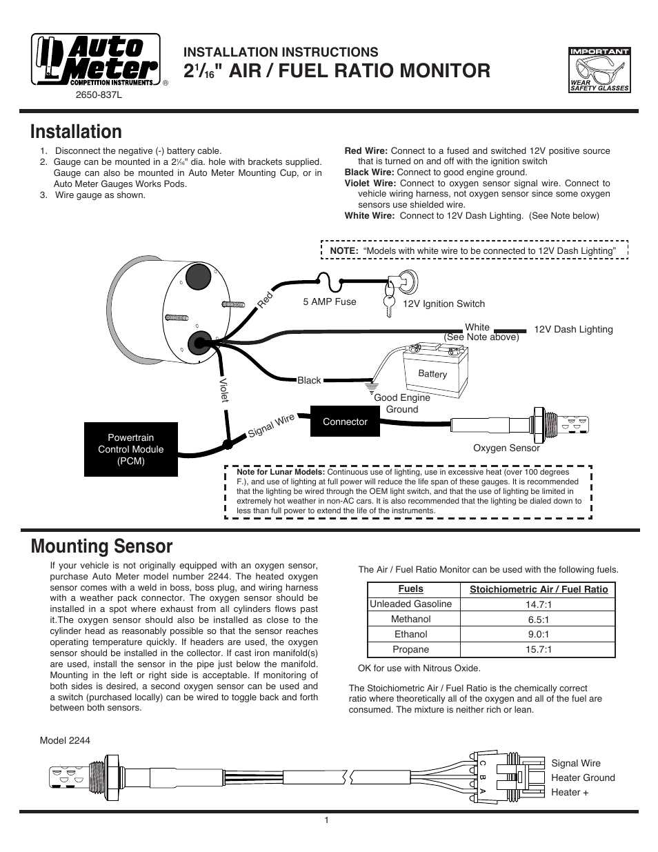 Wiring Diagram For Adding An Aftermarket Fuel Gauge